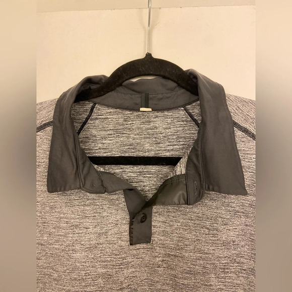 Lululemon Precision Collared Polo Gray Size L/XL - Picture 3 of 5